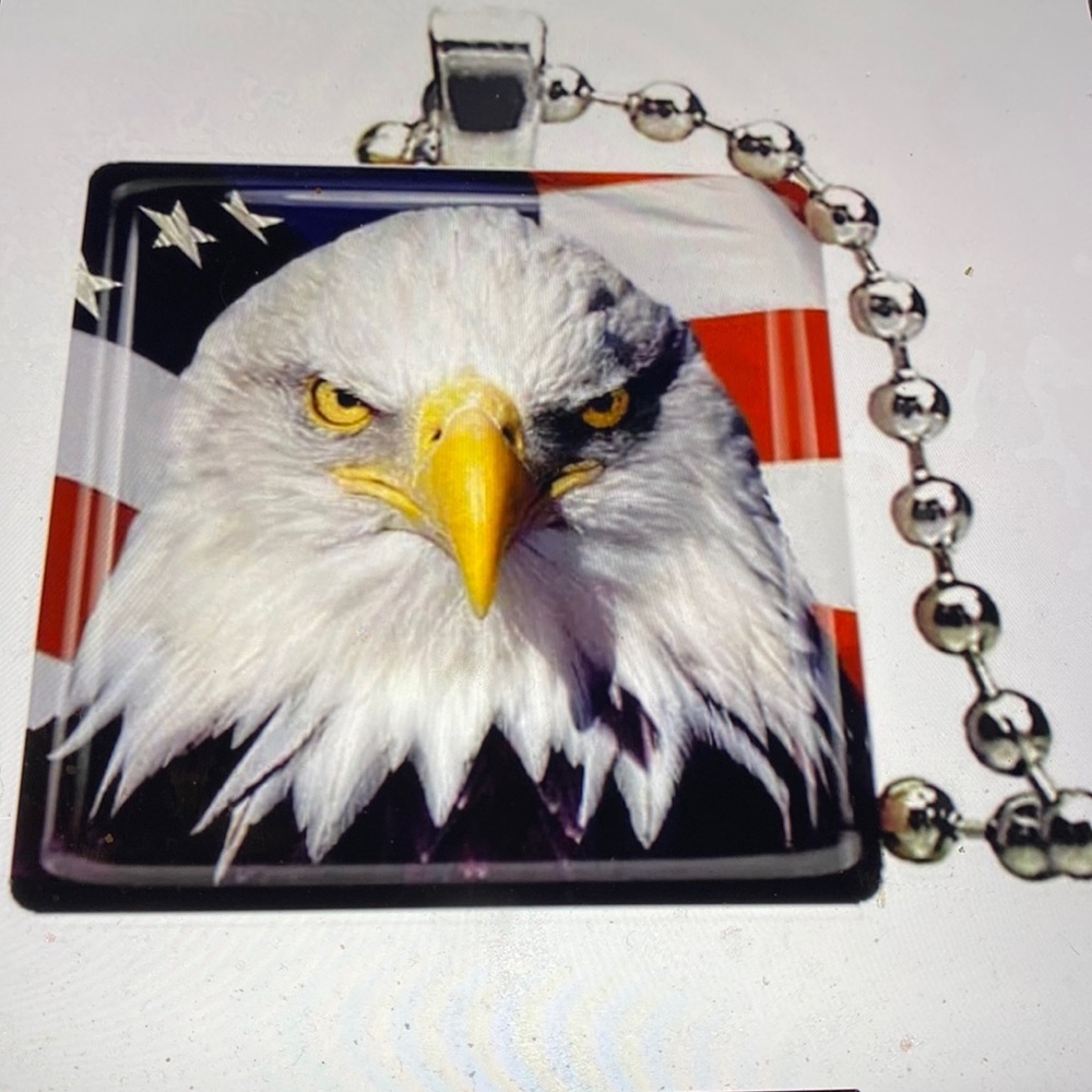 New patriotic ego necklace